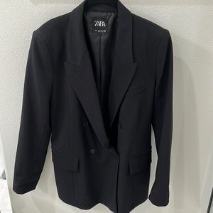 Zara Black Blazer Size XL Woman’s